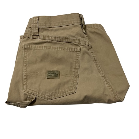 Wrangler Originals Sz 30 Carpenter Khaki Men’s Shorts - Skater/Grunge Y2K - Picture 2 of 9